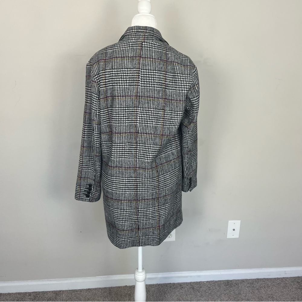 RD STYLE DANA DOUBLE BREASTED PLAID COAT SIZE XS - Picture 12 of 16